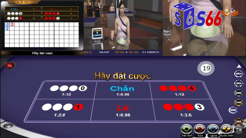 Xóc đĩa online S66